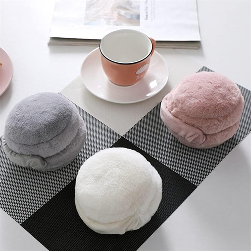 ZUMAHA Orejeras Plegables Orejeras de Invierno Cubierta de Oreja de Felpa Suave Auriculares cálidos Calentadores de oídos elásticos y cómodos
