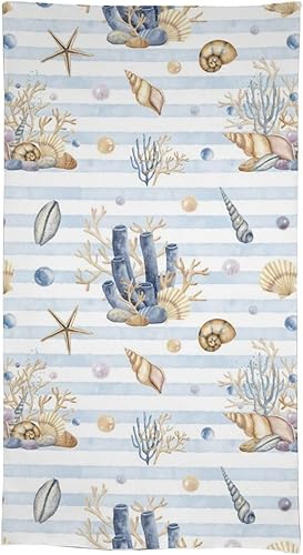 Miniatura 1203 de Mantel floral hippie, diseño retro de los años 70, naranja, rosa, azul, floral, bohemio, estampado estético de margaritas, para fiesta, picnic