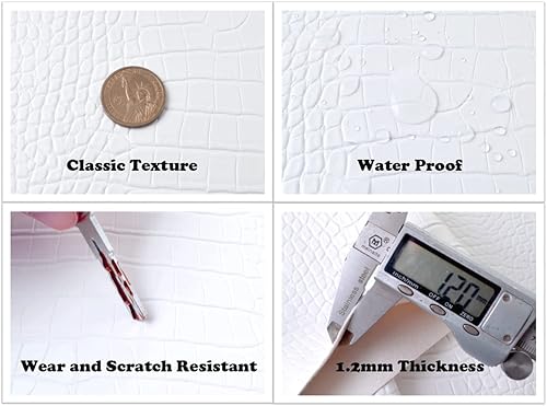 Miniatura 10 de Wento Tela de piel de cocodrilo para tapicería