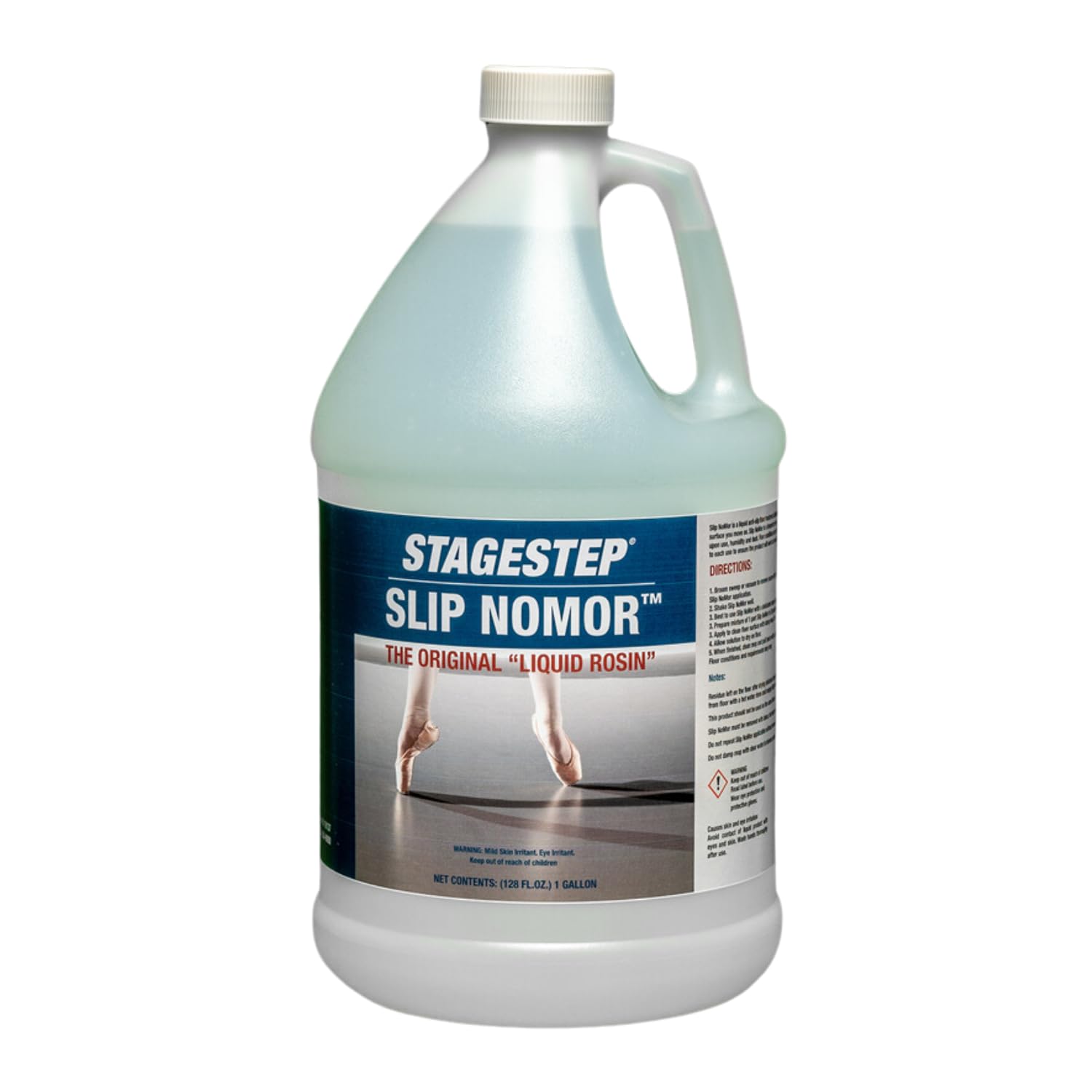 Stagestep Slip NoMor Floor Solution, 1 Gallon, Concentrated Non Slip Floor Solution For All Surfaces