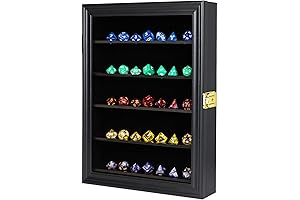 Lockable Wall Mount Dice Display Case