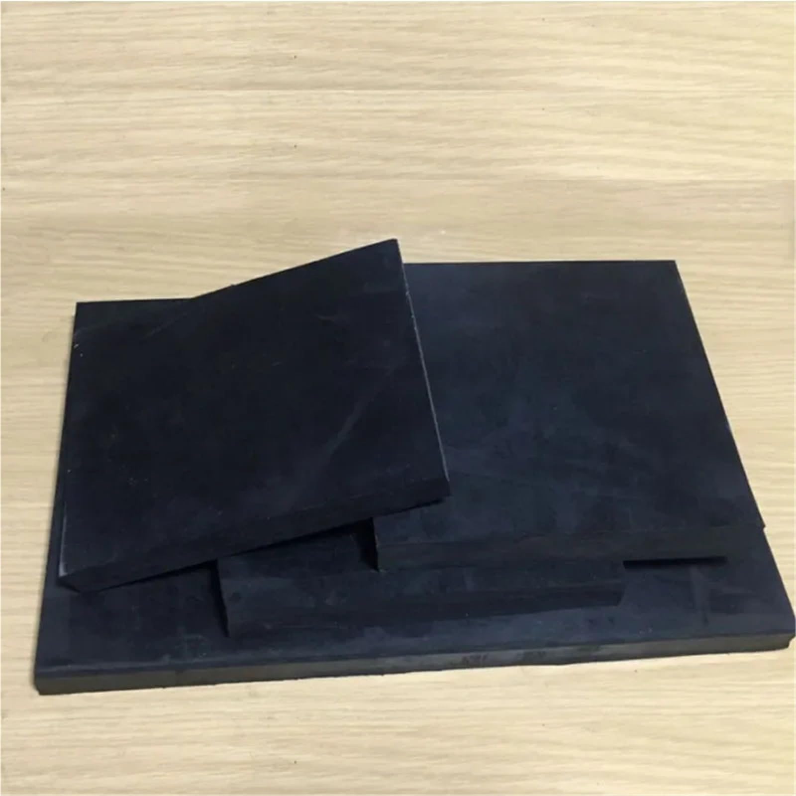 Spessore 3-100 Mm Elastico In Blocco Di Gomma Industriale Nero | Guarnizione smorzante antiscivolo Cuscinetto antiurto Resistente all'usura(150x150x30mm)