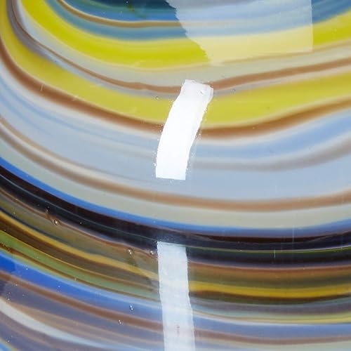 Miniatura 4 de A Cheerful Giver Difusor de aceite esencial de vidrio artesiano, vaporizador ultrasónico de aromaterapia con 7 opciones de luz y apagado automático