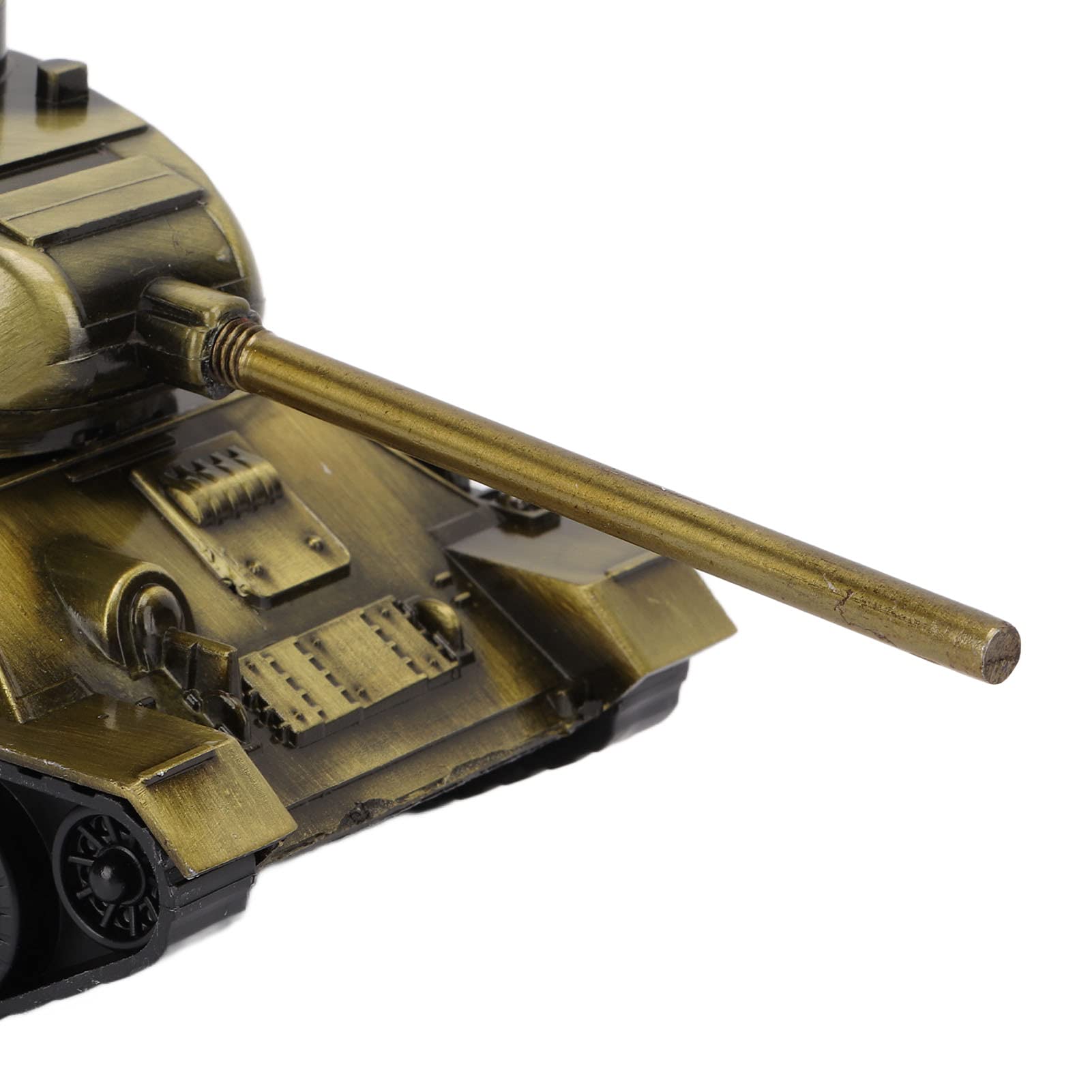 RIZGHWOY Modèle de Tank Rétro en Métal Décoration de Bureau Jouet Éducatif pour Bibliothèque Fuselage Détaillé
