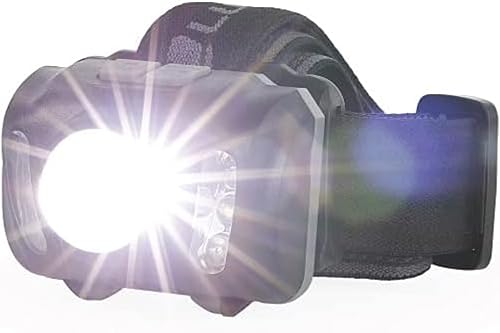 Miniatura 9 de LUXPRO Linterna frontal LED  Lámpara de cabeza brillante de 300 lúmenes para exteriores, camping y senderismo  6 modos de luz blanca, verde y roja