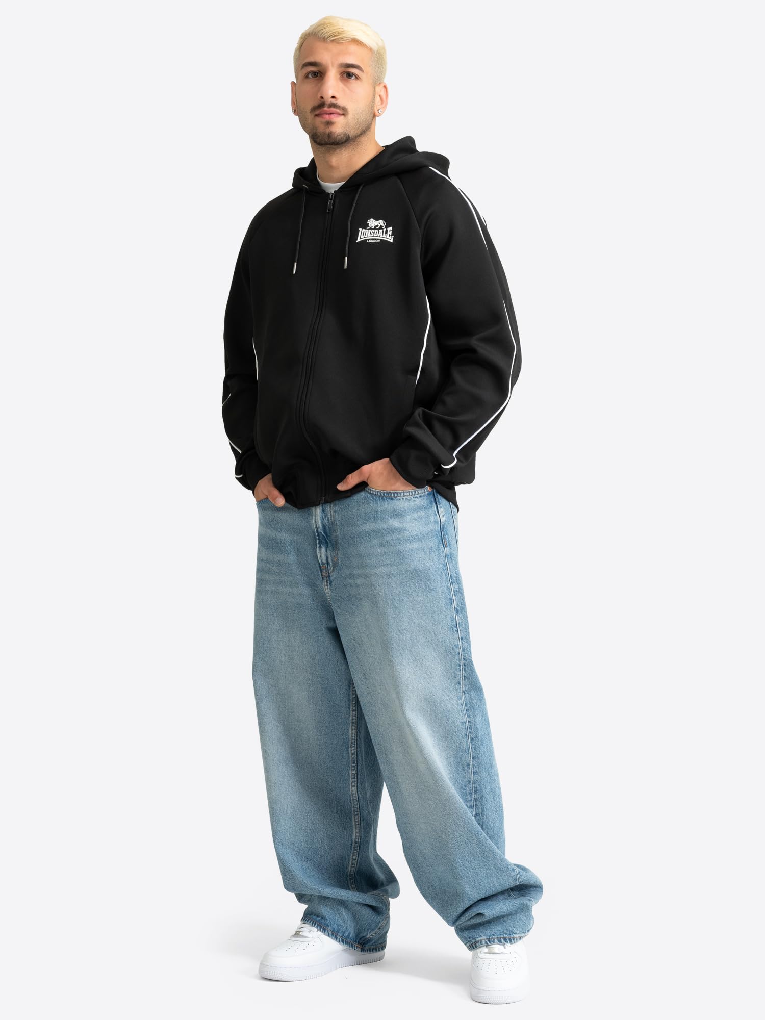Lonsdale Achavanich Hooded Sweatshirt Hombre