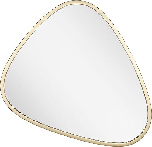 Miniatura 9 de Signature Hardware 484226 Platt 30-34" x 33-14" Espejo de baño con marco asimétrico