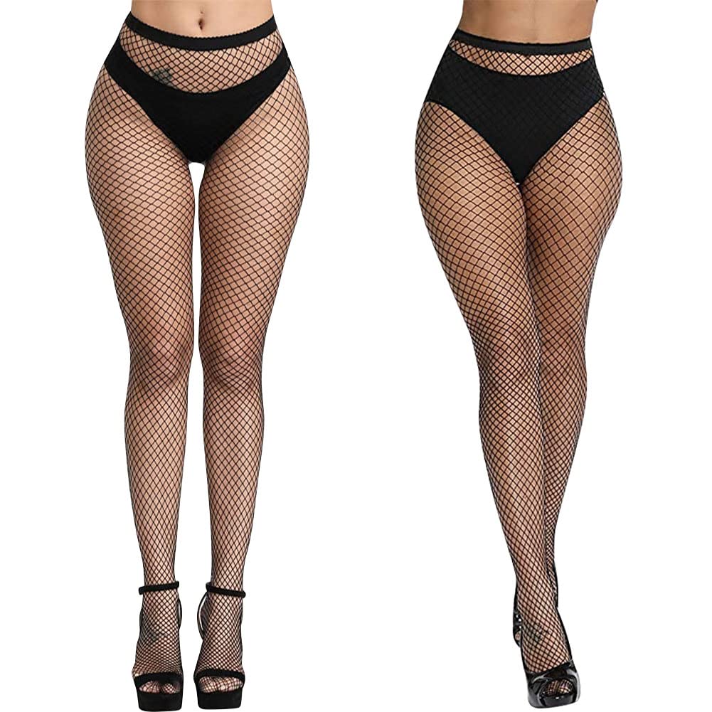 Black Fishnet Tights Women, Pantyhose Fish Net Stockings, Fishnet Tights Stockings High Stockings Sexy Outfit, High Waist Suspender Pantyhose