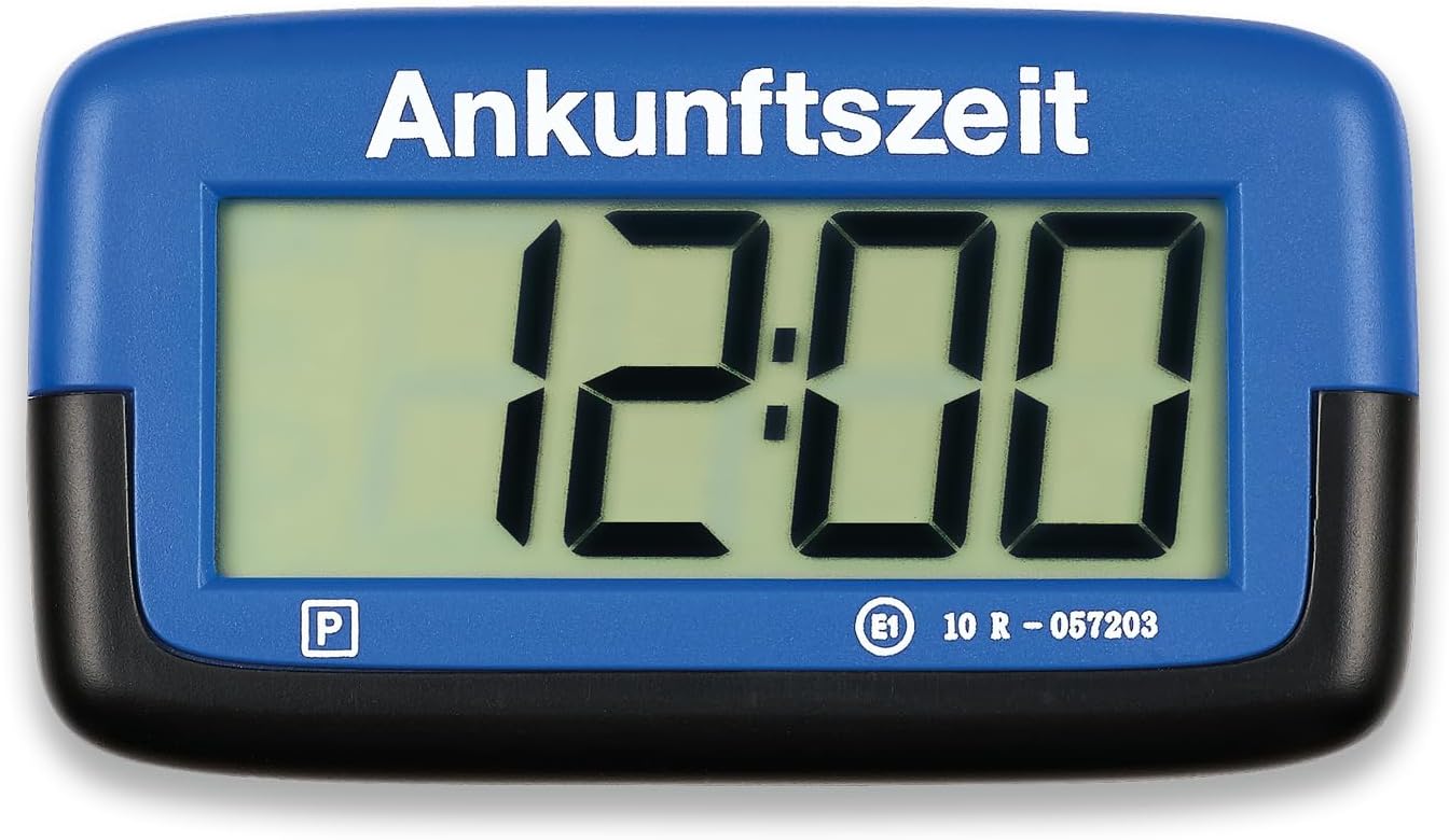 NeeditElectronic Parking Disc Park Micro I The World's Thinnest Automatic Parking Disc with KBA Approval I Compact Digital Parking Meter with Easy-to-Read Display I Durable Battery 9.4 mm Thin