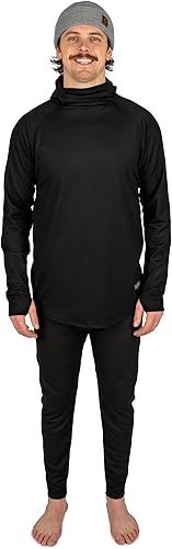 Miniatura 3 de BLACKSTRAP Top de capa base con capucha Summit para hombre