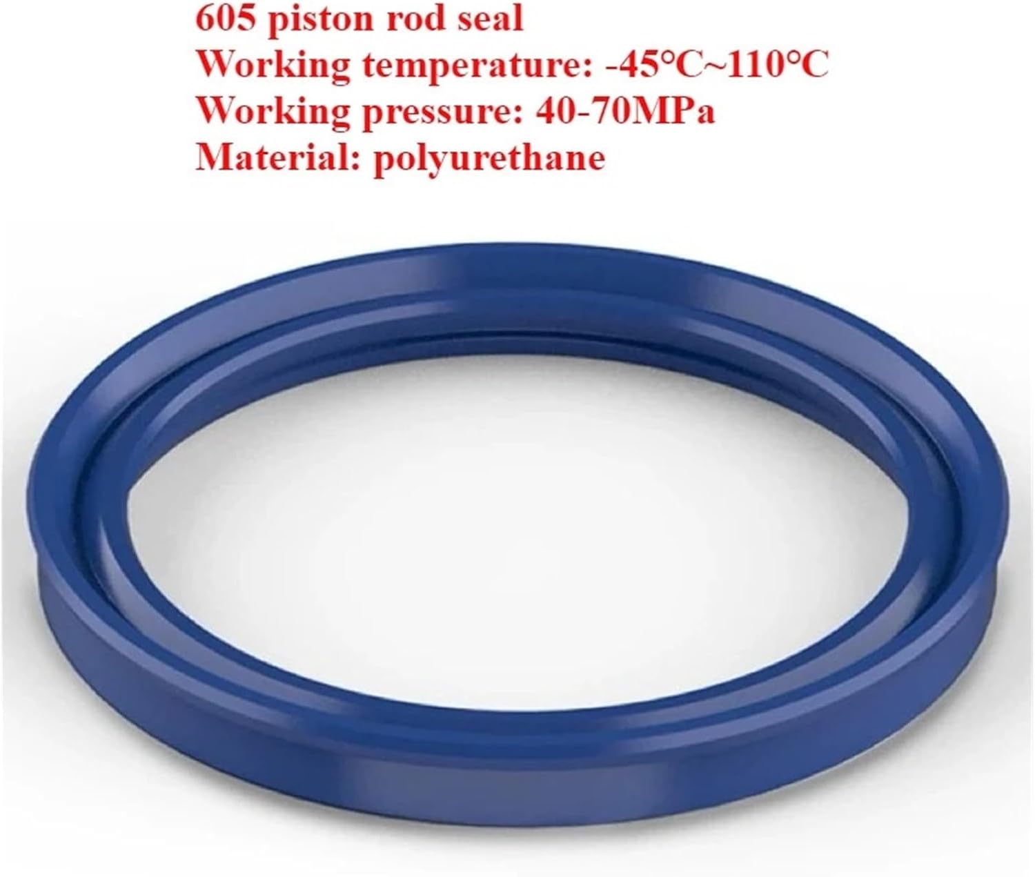 1pc 605 Series Polyurethane Oil Seal Ring Piston Rod 140~240mm Oil-Resistant Low-Temperature Resistant(5pcs,605 200X220X14.5)