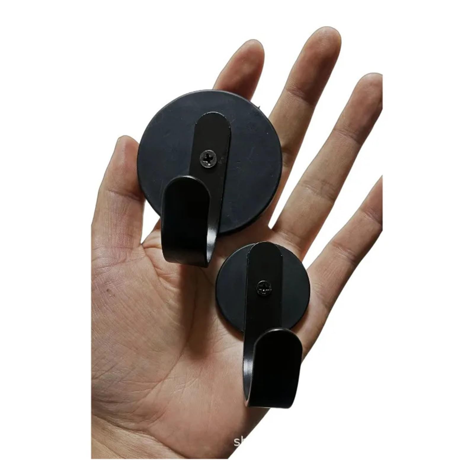 Gancho magnético Fuerte: Colgador magnético de NdFeB Resistente, a Prueba de arañazos y fácil de Instalar for frigorífico y Puerta. Ideal for el hogar(with Timing Function,8PC)