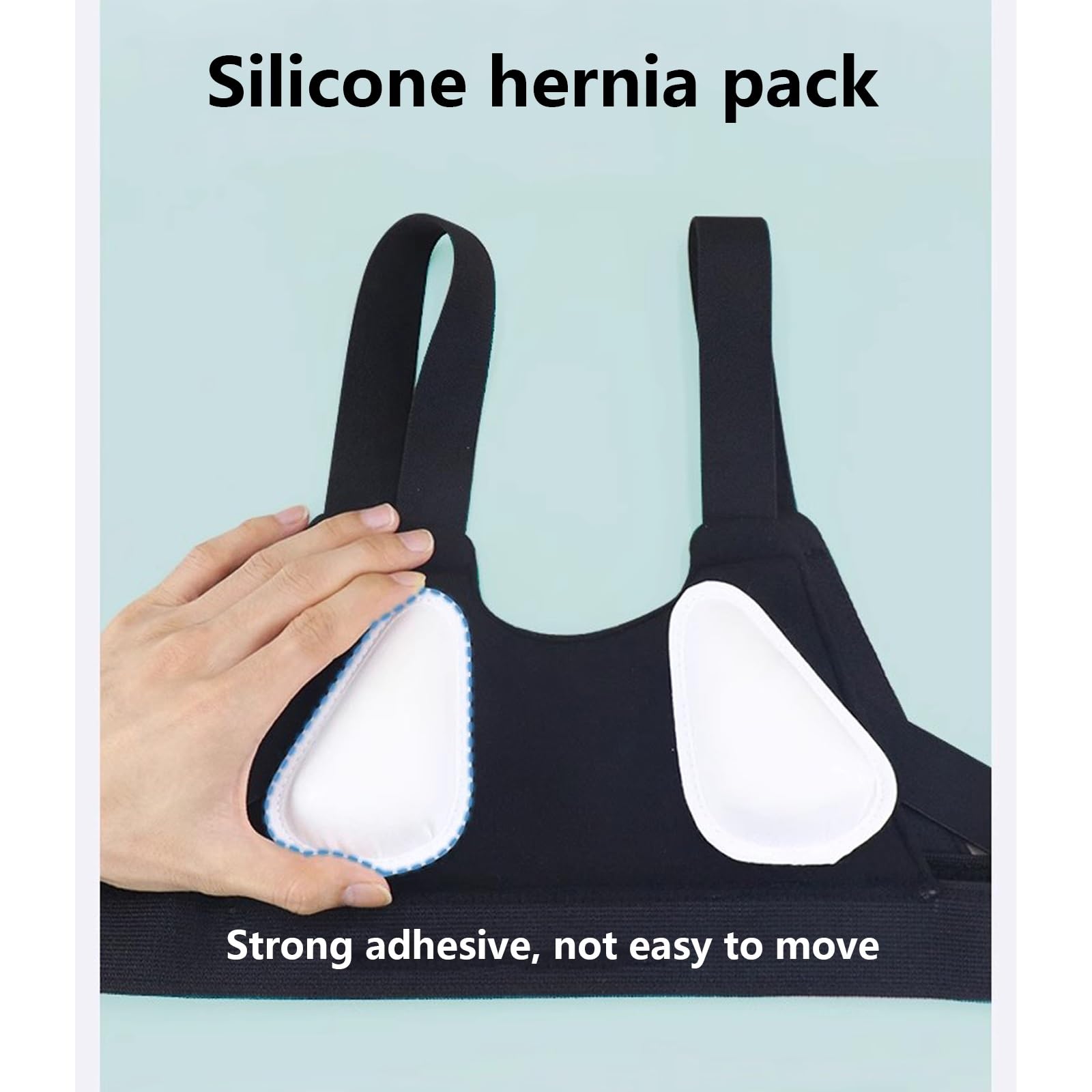 Fascia Ernia Inguinale Uomo, Fascia Ernia Ombelicale Uomo, Cintura Per Ernia Inguinale, Con Cuscinetto di Compressione Rimovibile E Cinturino Elastico Regolabile Per Alleviare Il Fastidio ernia(Gray,M
