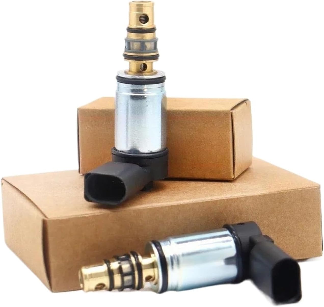 PXE16 AC Compressor Control Valve Compatible with VW Skoda 5Q0820803E 1K0820808B(1 PCS)