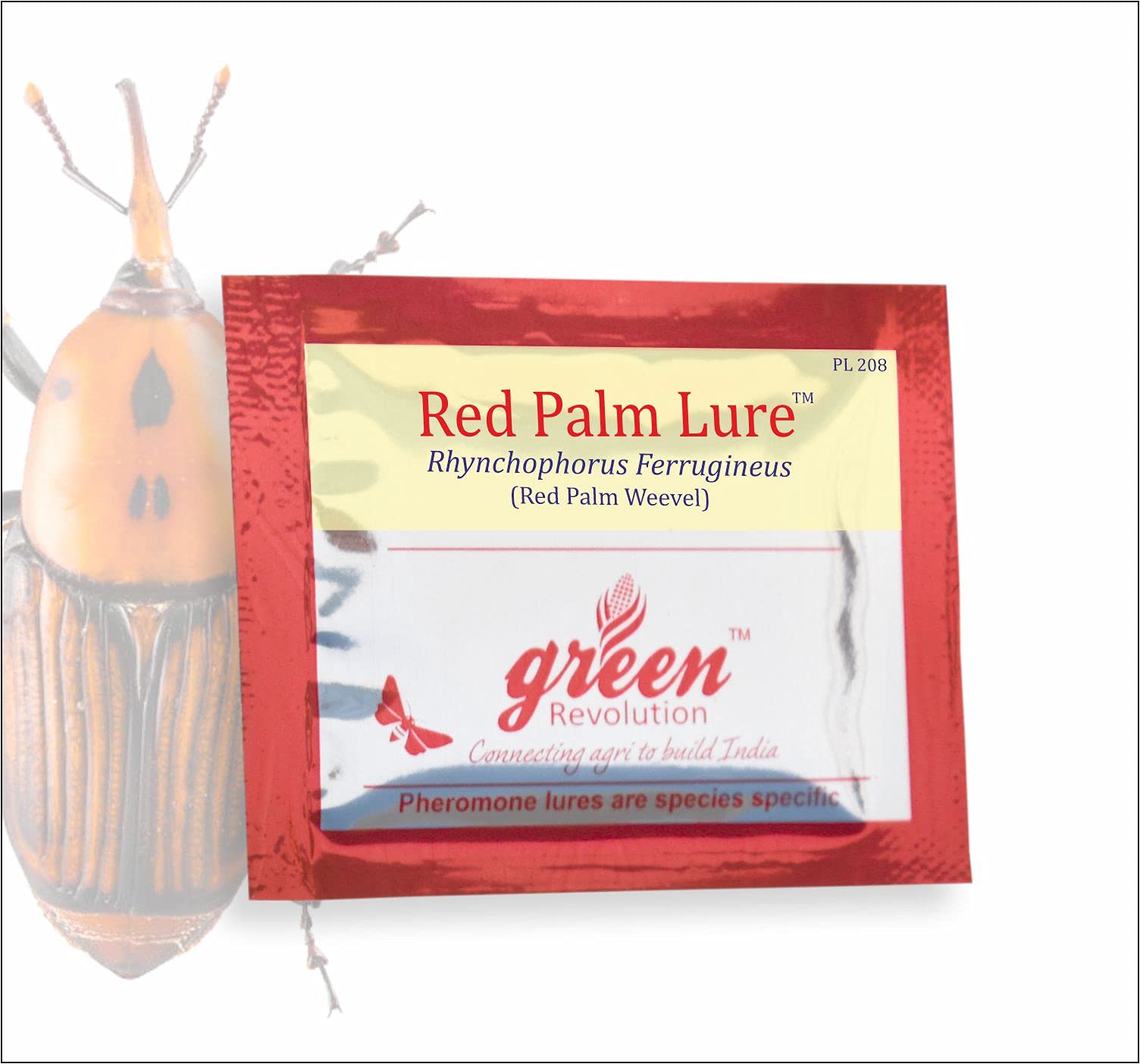 Pheromone Lure for Red Palm Weevil (Rhynchophorus ferrugineus) Pack of 4 (B093YB1NKN) Amazon Price History, Amazon Price Tracker