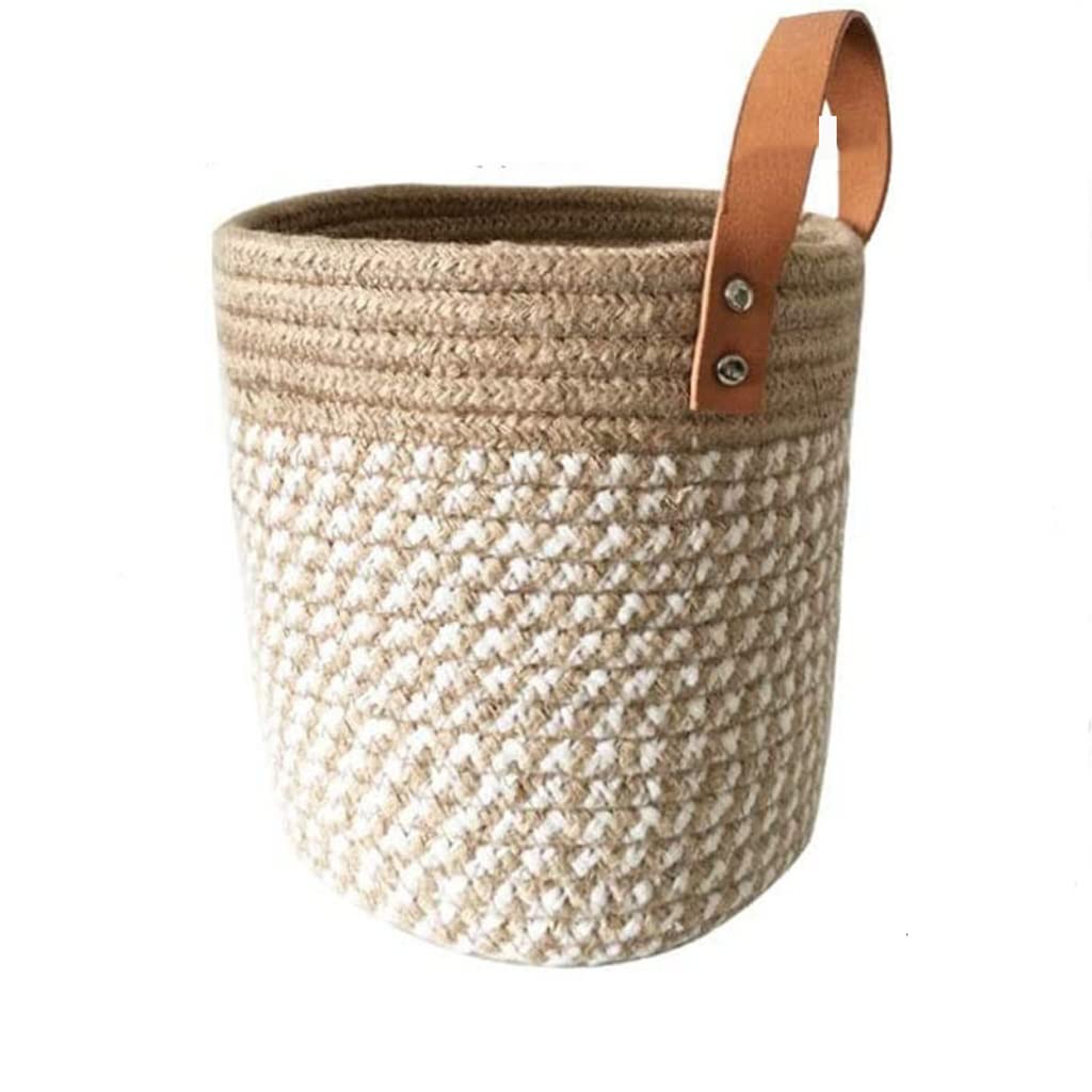 Cesta organizadora de juguetes y aperitivos ideal para el suelo del salón moderno