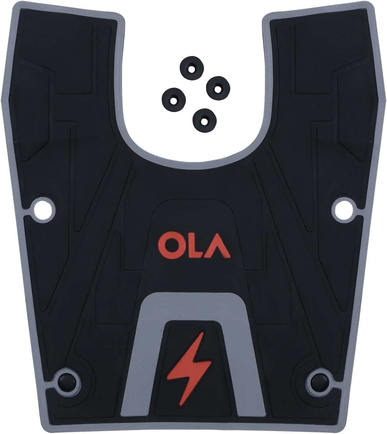 Haran Floormat | Footmat Compatible for Ola S1 Pro Gen 2 | S1 Air | S1X Electric Scooter (Ola, Red)