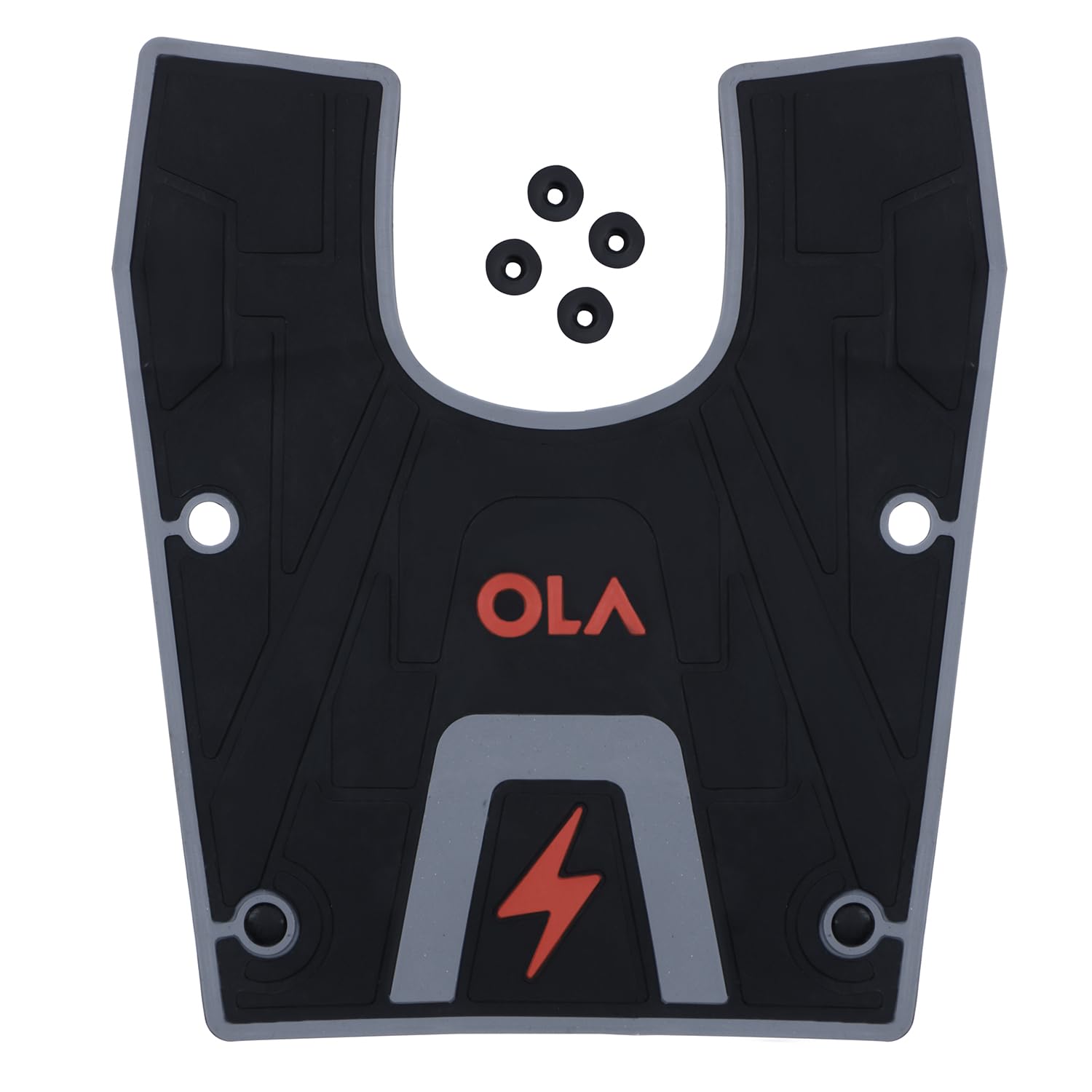 Haran Floormat | Footmat Compatible for Ola S1 Pro Gen 2 | S1 Air | S1X Electric Scooter (Ola, Red)