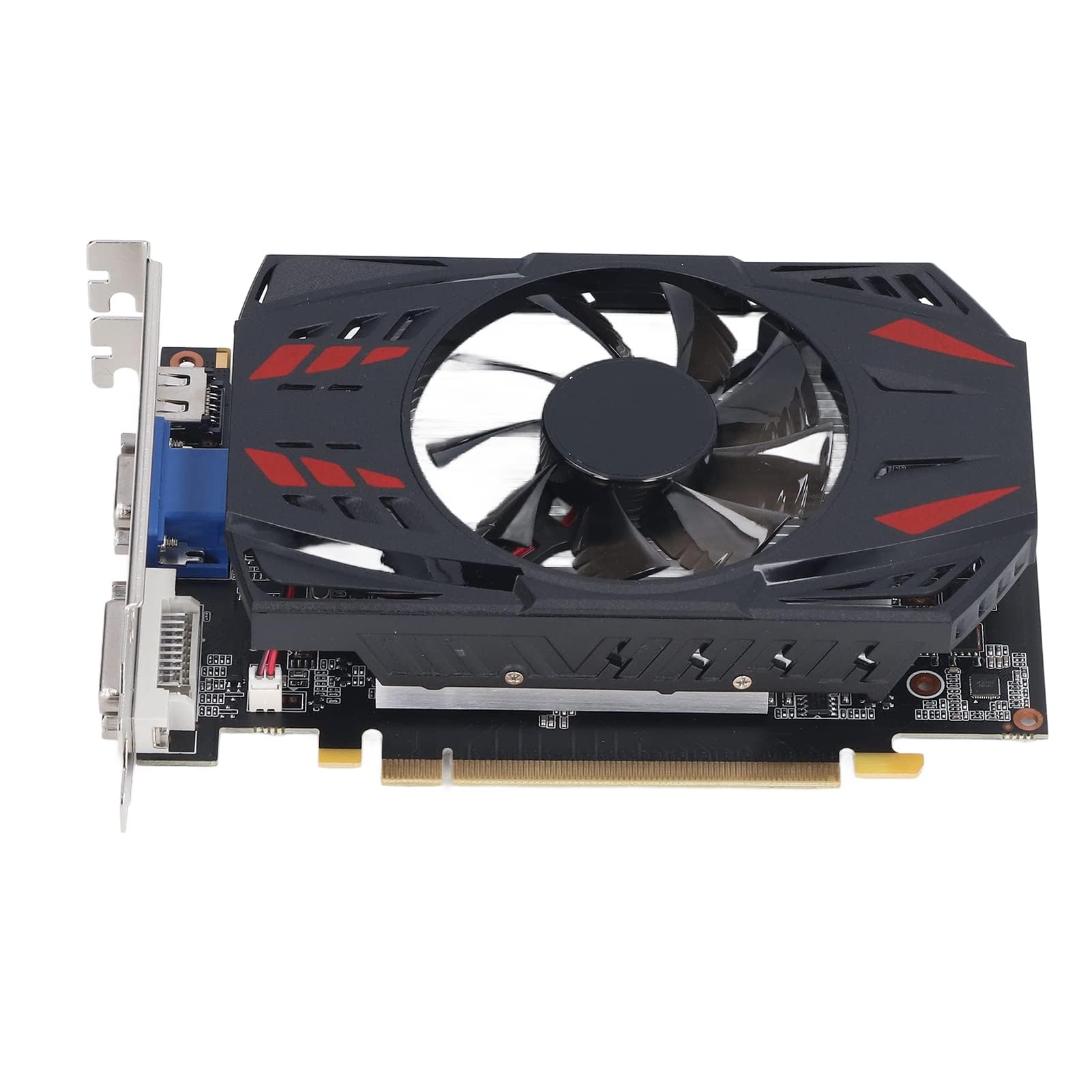 Karta Graficzna GTX550TI, Karta Graficzna 2 GB GDDR5 do Gier 750 MHz/3000 MHz, GF116 40nm 128BIT PCI Express 1,1 X 16 z Wentylatorem Rozpraszającym Ciepło, Interfejs DVI/VGA/HDMI, Technologia 4K HDR