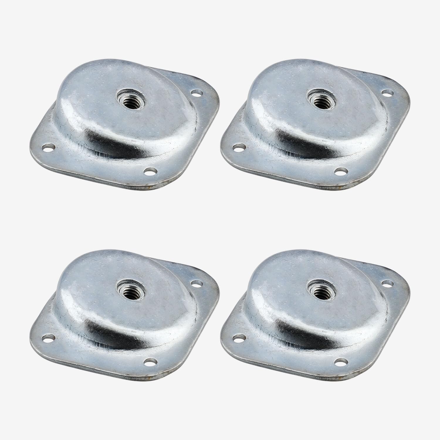 Açılı Metal 4lü Set Mobilya Ayak Bağlantı Aparatı M8 Civatalı Sehpa Masa Ayağı Tabanı Montaj Aparatı