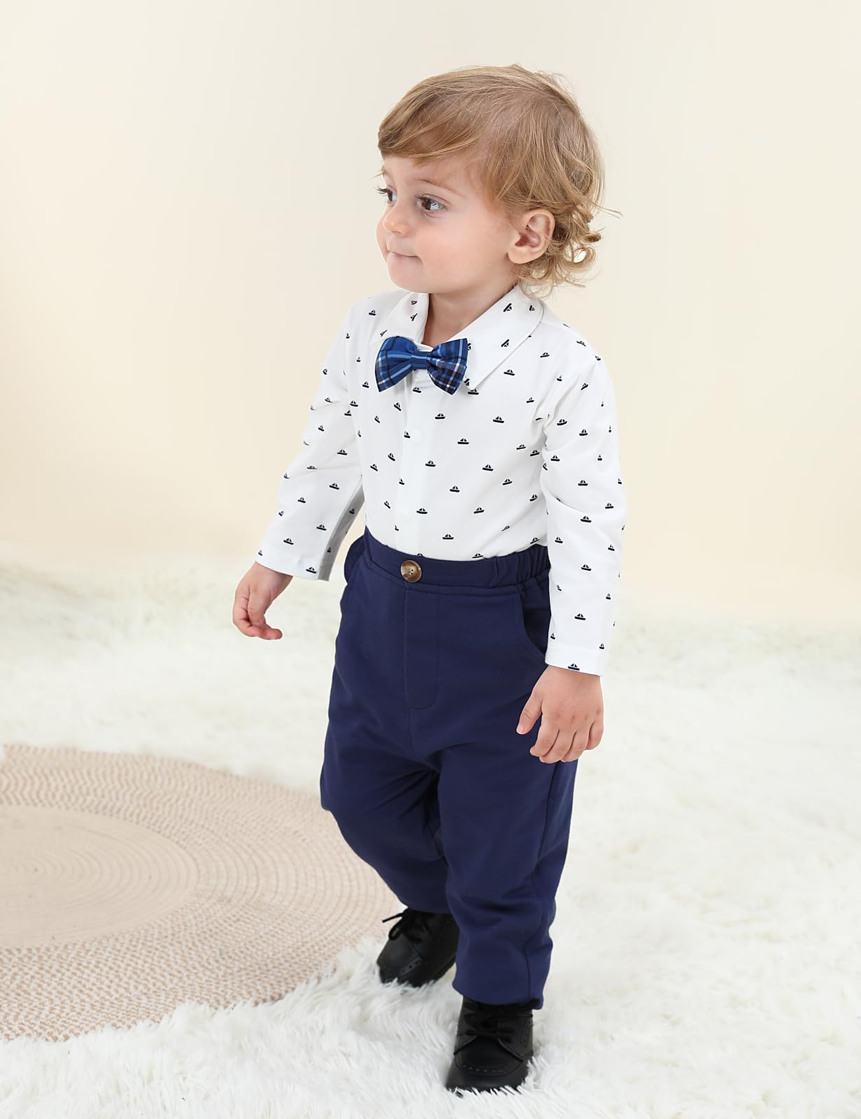 mintgreen Baby Suit Boy, 3Częściowy Strój Formalny Pozew o Chrzest Dżentelmen Tuxedo Koszula i Kamizelki + Spodnie