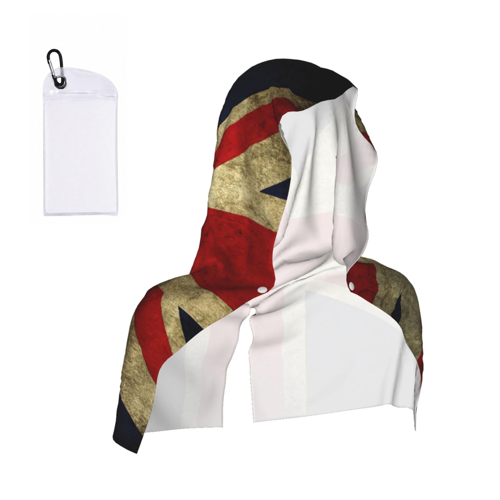 ZYJHYY British Flag Print Unisex Swimming Towel Practical Camping Towel Skin-Friendly Cooling Towel For Workout Training