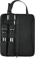 Vista 1 de TXEsign Estuche de micrófono inalámbrico dual, bolsa de almacenamiento portátil, funda de transporte de viaje, funda protectora con asa organizadora