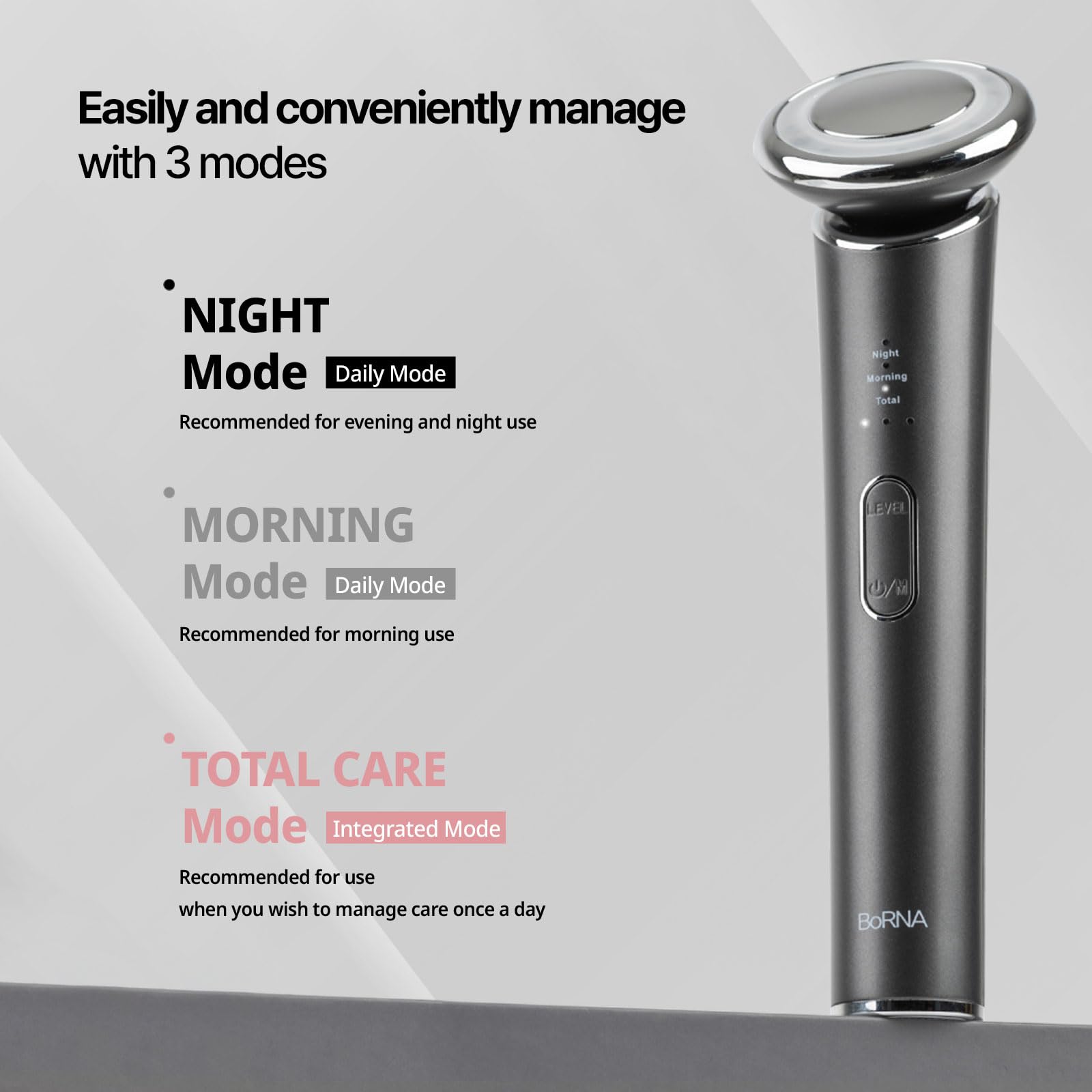 PEARLCARE Facial Massager, Anti Aging Face and Neck Massage Tool for Skin Care