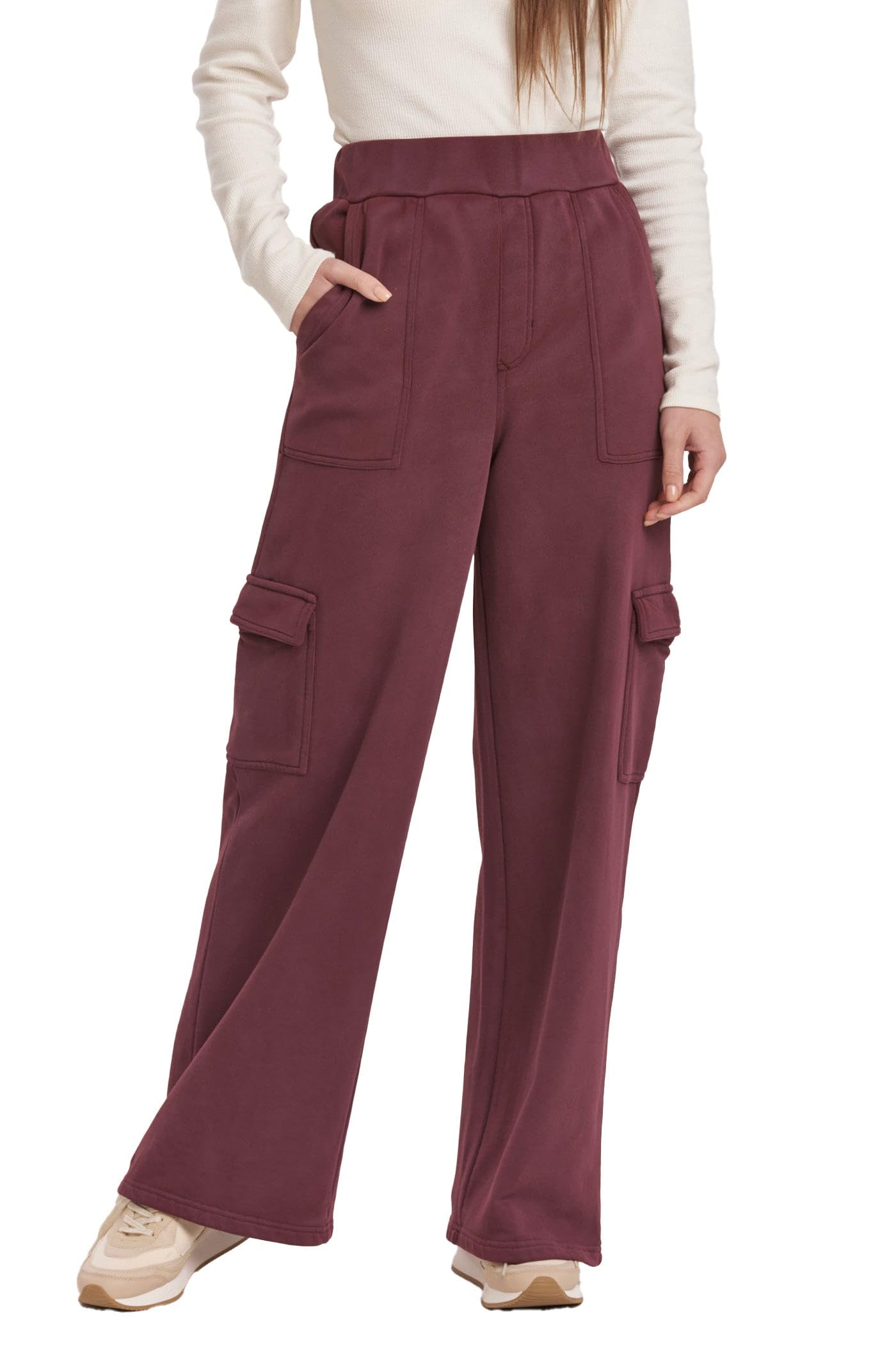 DEAR JOHN Becca High Rise Cargo Pants
