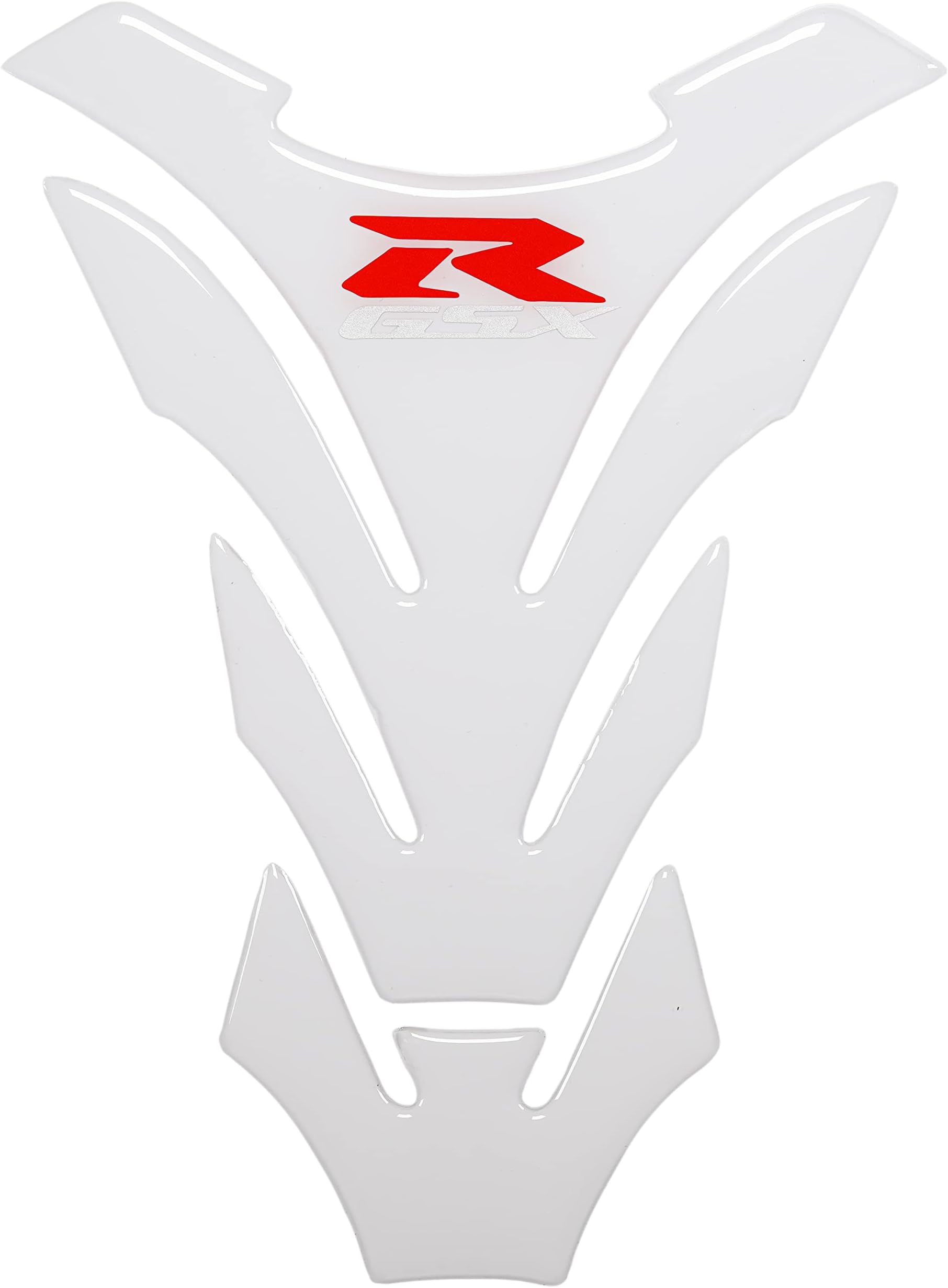 Real Carbon Look Motorcycle, Vinyl Decal Emblem Protection, Gas Tank Pad for Gixxer GSXR 600 750 2006-2016 / GSXR1000 2007-2008 GSXR1300 Hayabusa 2008-2016 CLEAR