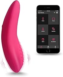 APP Control Panty Vibrator, ENJOX Kite Invisible Wearable Clitoral Stimulator with Long Distance Partner Remote, Small Wireless Powerful & Quiet Bullet Vibe for Women, Sound/Music Sync