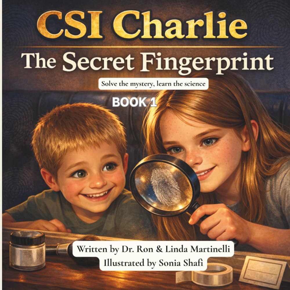 CSI Charlie The Secret Fingerprint: A Fun Children’s Mystery About Forensic Science, Fingerprints, and Neighborhood Safety