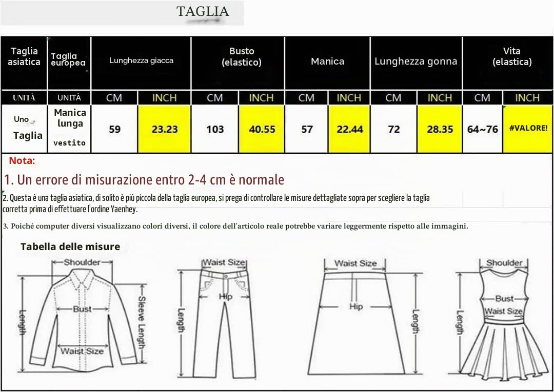 Sweejim Maglione Lavorato A Maglia Tasche con Coulisse Gonne per Donna Set di Gonne in Due Pezzi di Lana 2 Abito Invernale Ampio