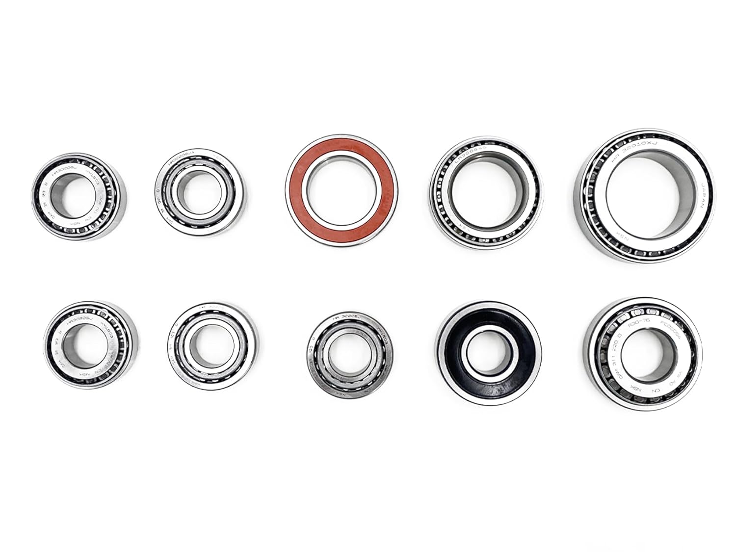 0AM DQ200 DSG 7 Speed Auto Transmission Bearing Kit 10PCS/Set Fit for VW Audi Skoda Car Accessories