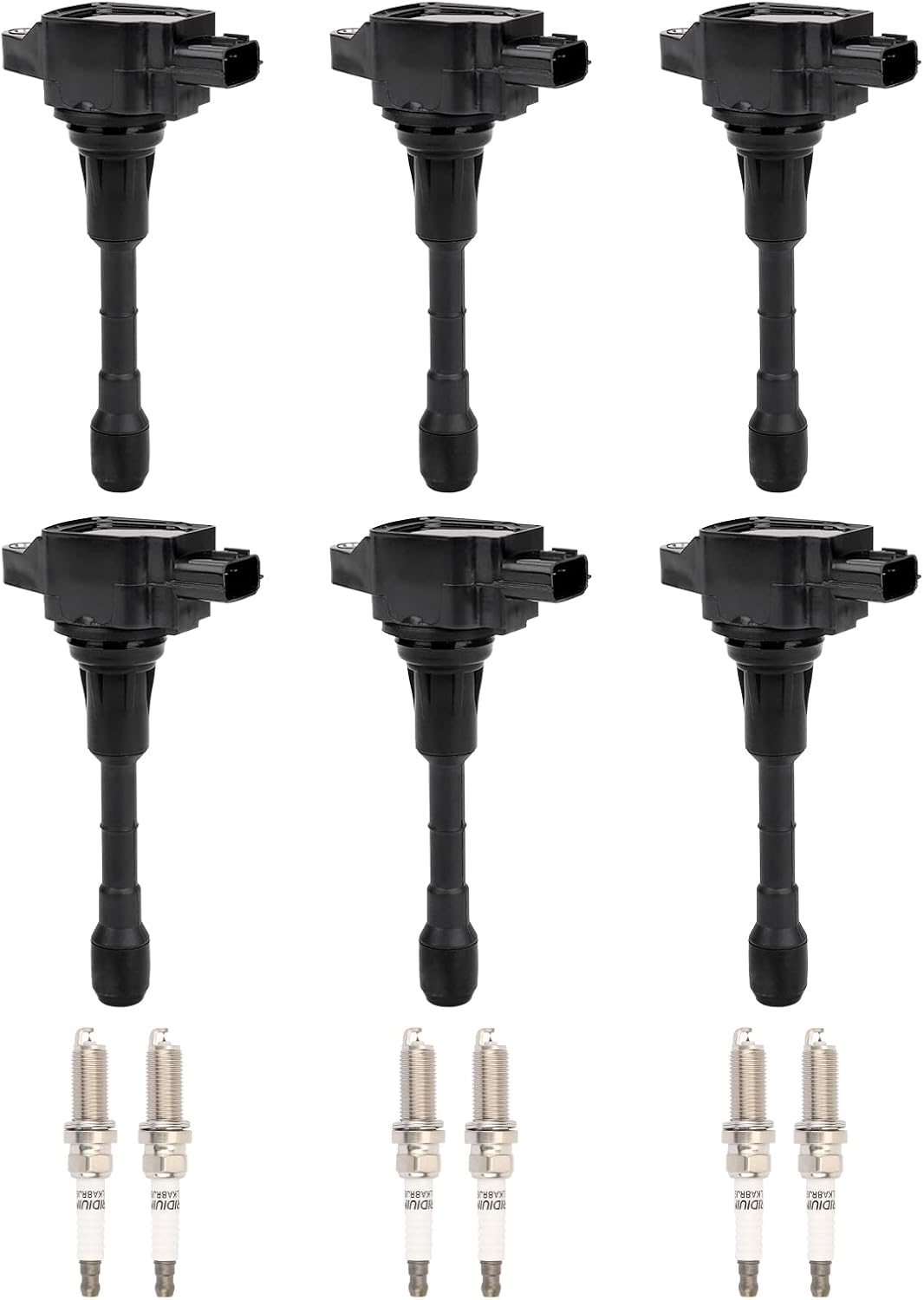 DRIVESTAR UF550 Ignition Coil Pack Iridium Spark Plug for