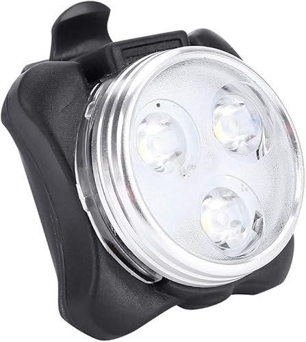 Miniatura 4 de Soporte de lámpara de cabeza de bicicleta, impermeable, 5 modos, linterna de luz de ciclismo con luz trasera recargable por USB para hombres,