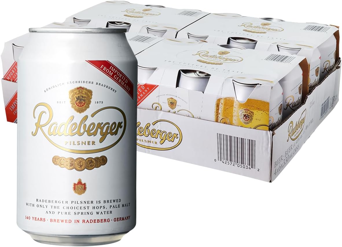 ドイツ国民が選んだビール顧客満足度No.1ビール ラーデベルガー ピルスナー 330ml缶×24本