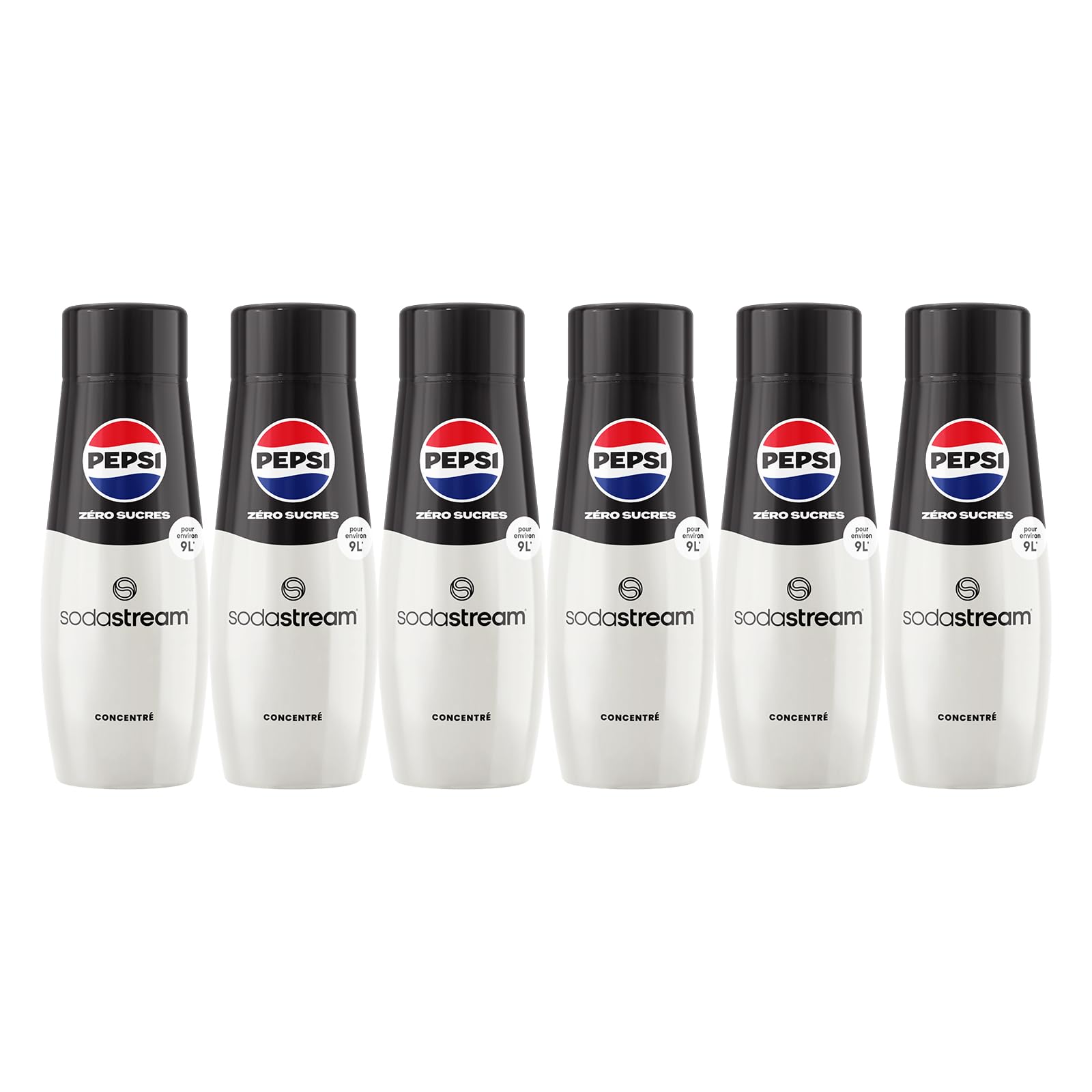 SodaStream Sirup Pepsi Max 6er Pack 6 x 440 ml Cola free 9 Liter Fertiggetränk