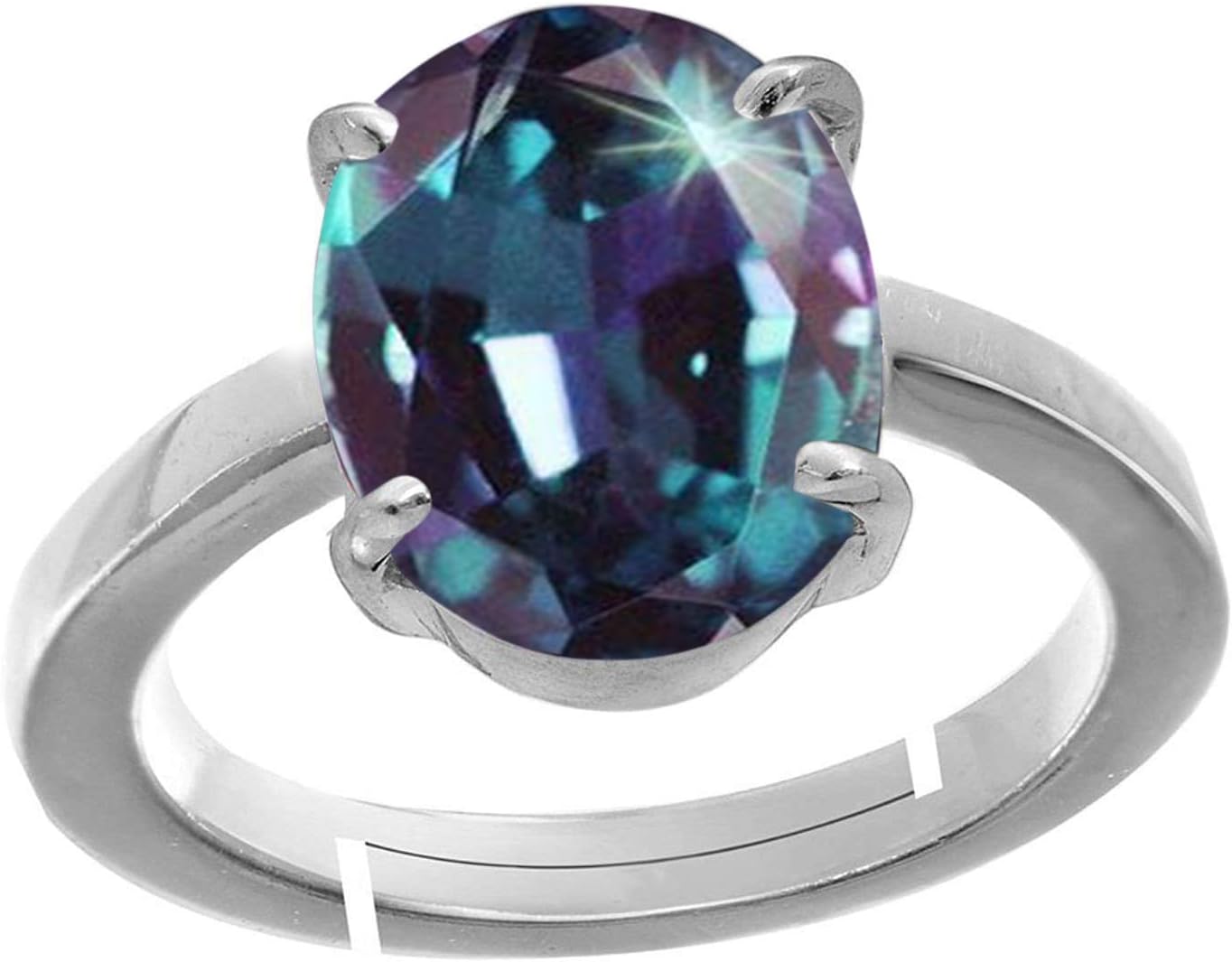 LMDPRAJAPATIS 8.75 Carat Natural Alexandrite Gemstone Jewelry for Women & Wife