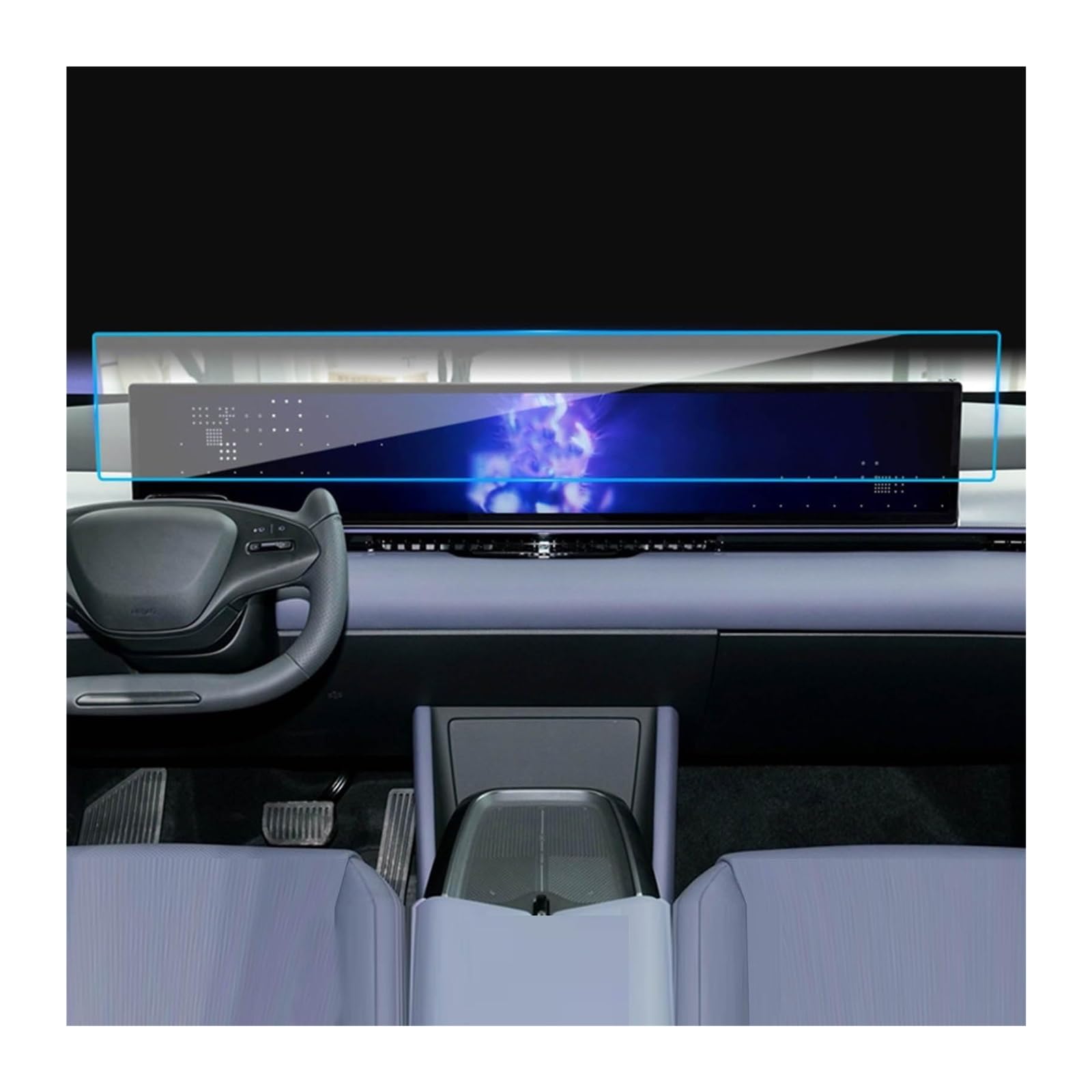 Navegación Pantalla Táctil para Extreme 01 2025 Película Protectora Vidrio Templado para Navegación Coche Pegatina para Tablero