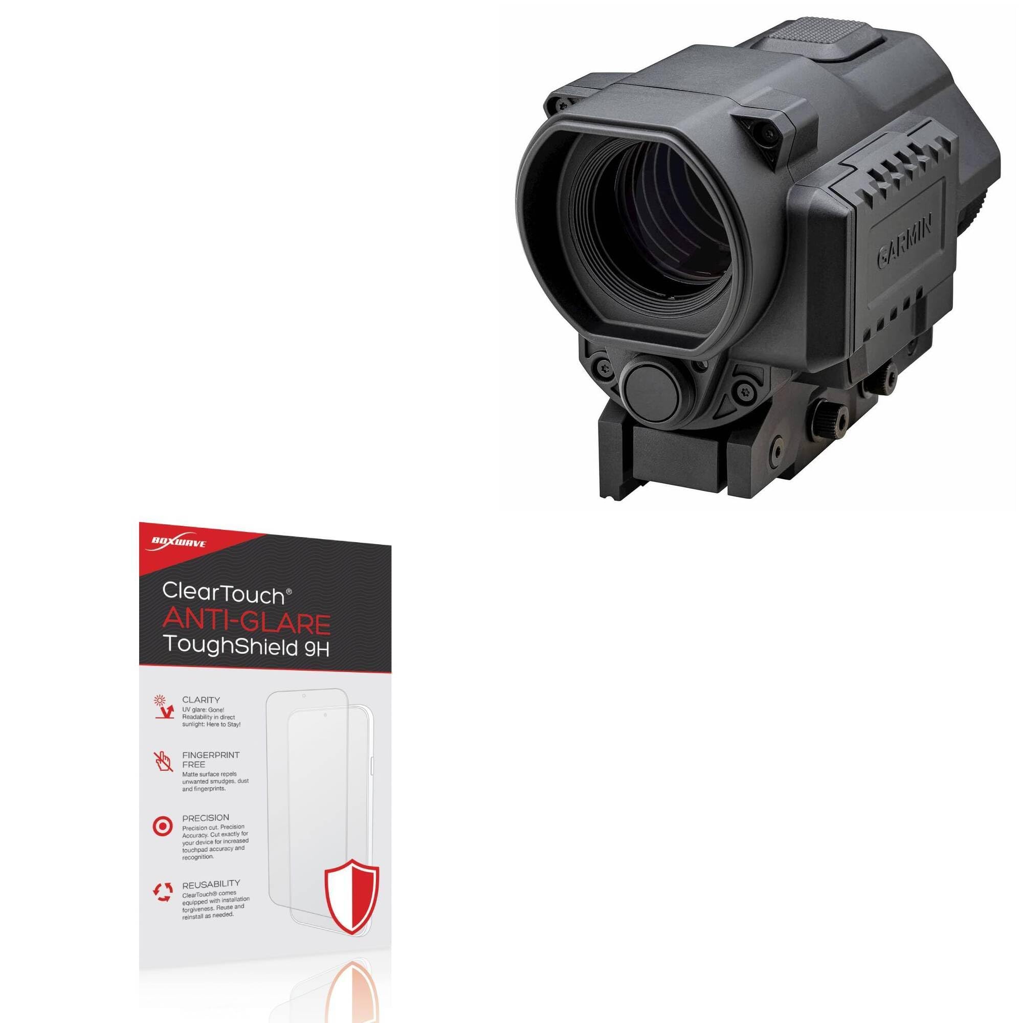 BoxWave Screen Protector Compatible with Garmin Xero X1i Crossbow Scope - ClearTouch Anti-Glare ToughShield 9H (2-Pack), Anti-Glare 9H Tough Flexible Film Screen Protector