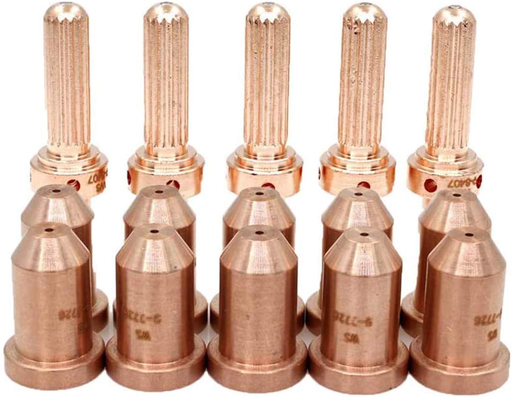Plasma Electrode 9-8407 Tip 9-7726 Kit for Thermal Dynamics PCH/M-62 PCH/M-102 Torch 15pcs