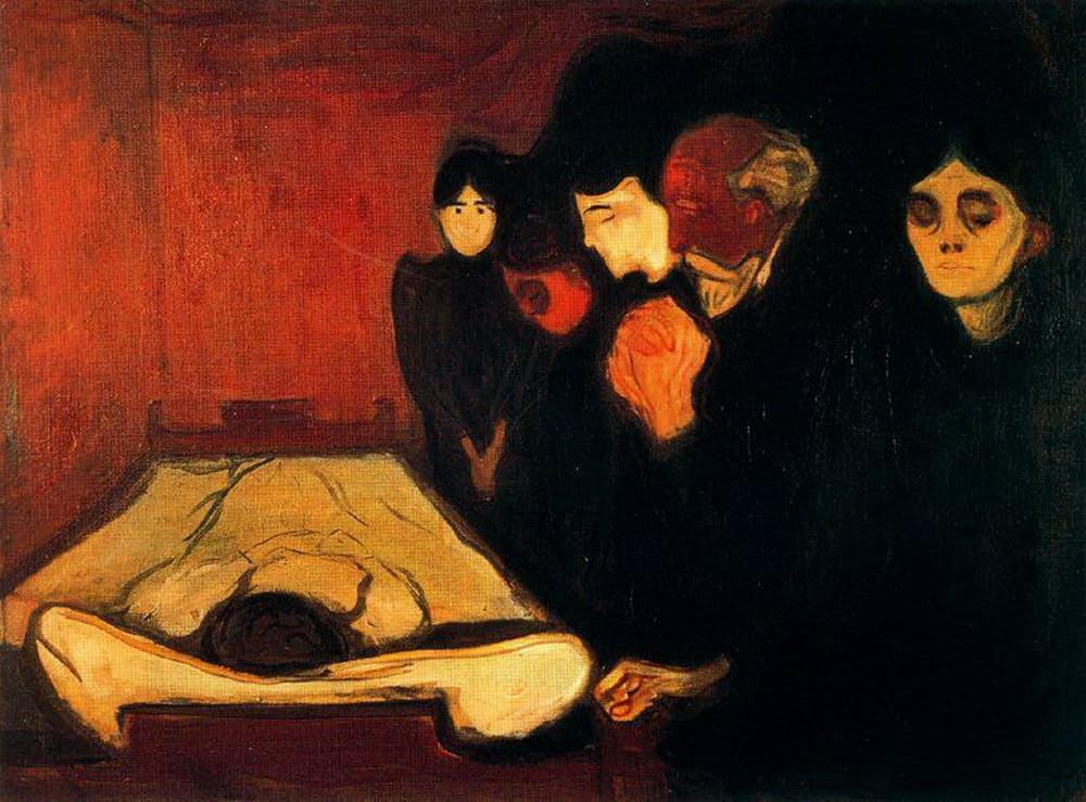 EDVARD MUNCH、エドヴァルド・ムンク【Das Weibkas】 春 | エドヴァルド・ムンク