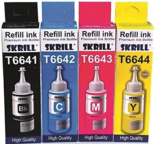 Image of Print Cartridge Ink Set for Epson L385 (Black, Cyan, Yellow, Magenta)