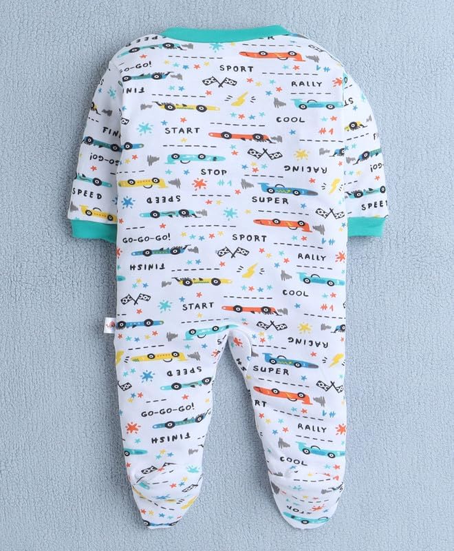 Image of 100% Cotton Rompers for New Born Baby Sleepsuits Jumpsuit Night Suits for Baby Boys & Girls |Onesies| Infant Clothes Pack Of 3