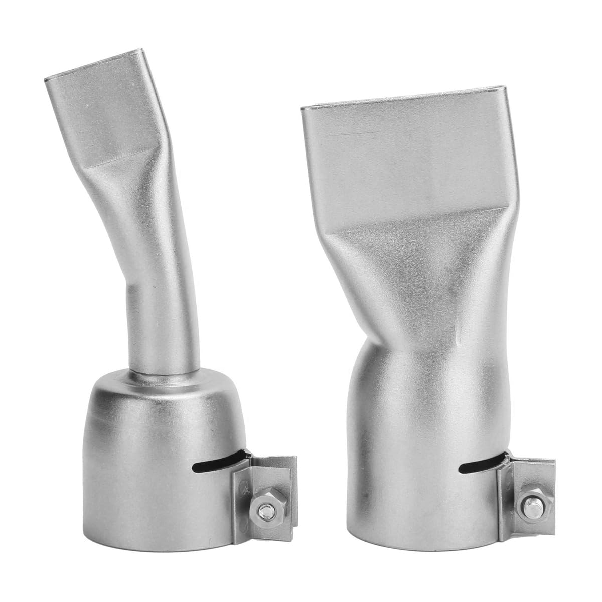 Muiltvoe 20mm Flat Welding Nozzle + 40mm Hot Air Machines Welding Nozzle for Most Brand Plastic Welder Machines