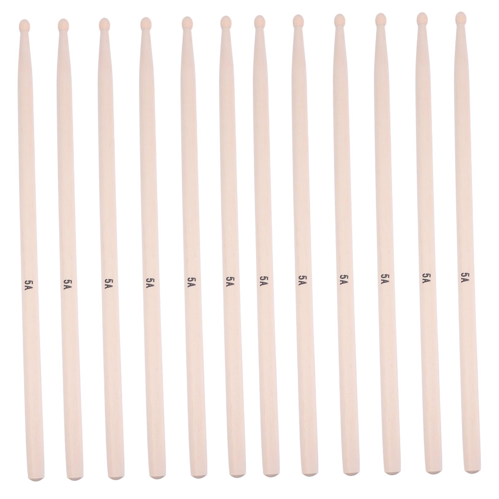 FRCOLOR 20 Stück Maple Wood Drumsticks Professionelle Schlagzeugstöcke mit Tragetasche für Anfänger und Musikliebhaber Ergonomisches Design Rutschfester Griff Langlebig und Vielseitig