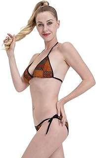 African Textile Patchwork Reversible Women s Bikini Set - Eco Swimwear 2in1 Design, Quick Dry & Zero Water Retention Beach to Bar Black