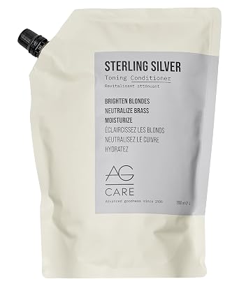 AG Care Sterling Silver Toning Conditioner, 33.8 Fl Oz