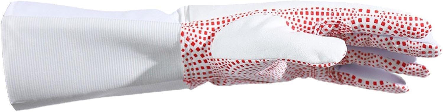Left Handed Fencing Glove for Foil Epee Training Gear Artificial Leather Anti-Slip Grip Washable Design